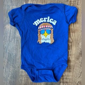 Merica onesie eagle 6mo